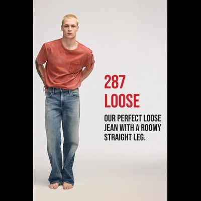 Джинсы Lucky Brand 287 Loose