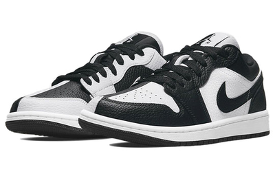 спортивные женские кроссовки Nike Air Jordan 1 Womens Low SE Homage White Black DR0502-101