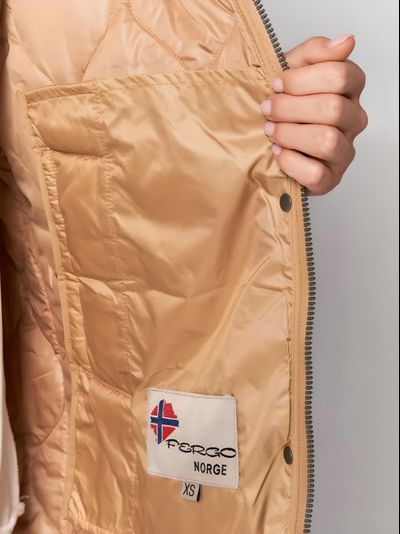 Демисезонная норвежская удлинённая парка бренда Fergo Norge FKC19-119 camal