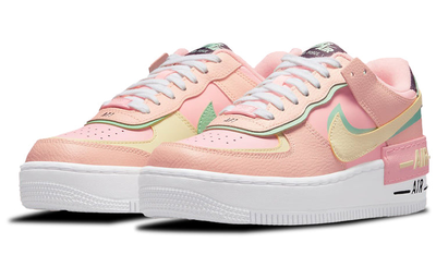 Кроссовки Nike Womens Air Force 1 Shadow Arctic Punch Barely Volt  фото