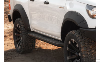 Пороги силовые BMS PRO-Line для Tayota Hilux 2015-2024