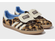 Adidas Samba Wales Bonner x Pony Leopard (Экозамша) сбоку