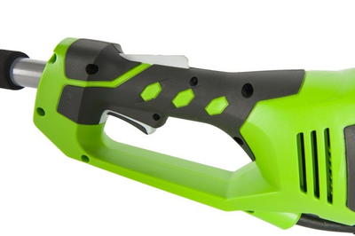 Кнопки включения Триммер электрический Greenworks GST1246