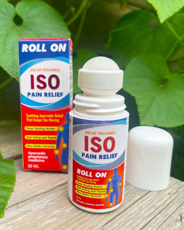 Обезболивающий роликовый бальзам ISO Pain Relief Roll-On (Индия)