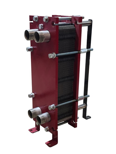 Теплообменник TG09 резьбовое присоединение