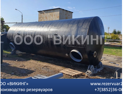 РГСД-25 | Резервуар горизонтальный стальной двустенный объемом 25 м3