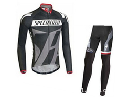 Велокостюм Specialized, майка, штаны, |L|XL|2XL|3XL|, черно-серый