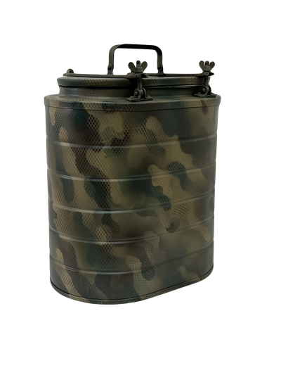 Армейский металлический термос 12 литров в расцветке "Камуфляж"