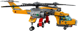 Мощный 4–х Винтовой Вертолёт Обеспечения (без Груза) из Набора LEGO # 60162