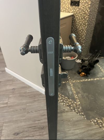 ВЫСОТА 2300 мм/ ОКА Беларусь. МАССИВ ДУБА/ BOTEGA LEGNO, модель LEGNO 1/ тонировка ГАЛИФАКС ТАБАК/ ПОЛОТНО ГЛУХОЕ