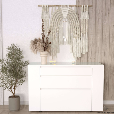 Одри Комод Белый