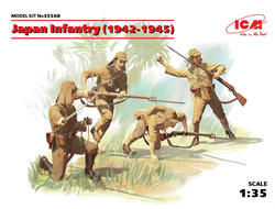 Сборная модель: (ICM 35568) Японская пехота (1942-1945 г.)