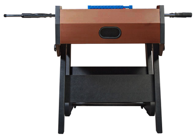 Игровой стол — футбол складной «Maccabi» (140×75×89, махагон)