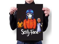 Плакат Sally Face, Салли Фейс №34
