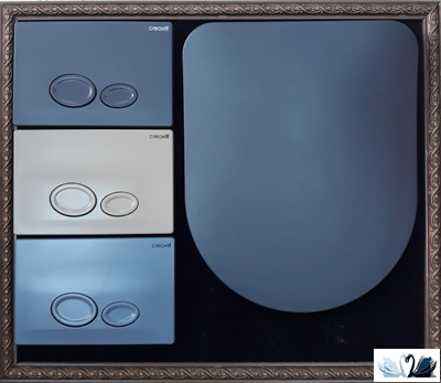 Инсталляция Creavit GR5003.01 для унитаза без панели смыва, с большим бачком