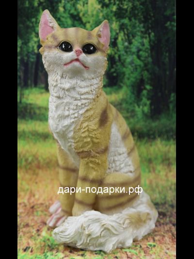 КОШЕЧКА кокетка 37*23см  1кг  полистоун Россия  1125//012478