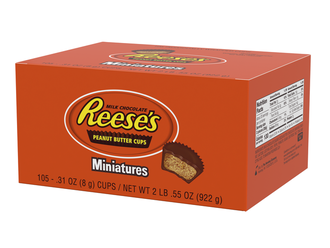 Reese`s Peanut butter mini cups 8 г (105 шт)