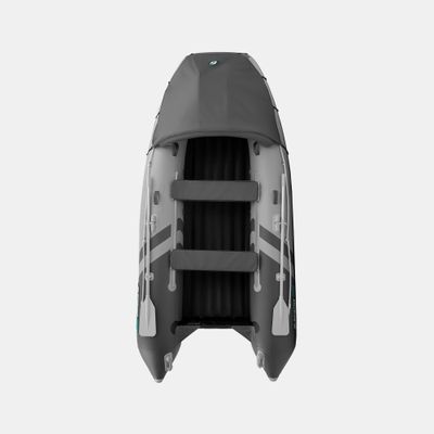 Моторная лодка GLADIATOR E350PRO светло-темносерый