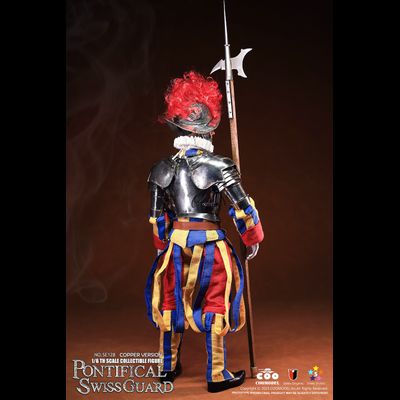 Гвардеец швейцарской гвардии (медная версия) - Коллекционная ФИГУРКА 1/6 scale SERIES OF EMPIRES - PONTIFICAL SWISS GUARD (EXCLUSIVE CUPRONICKEL VERSION) (SE128) - COOMODEL