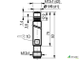 Индуктивный датчик ISB WC24S8-31N-1,5-ZS4-5