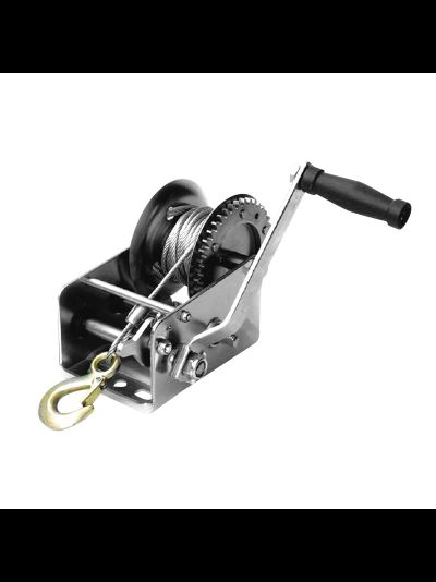 Трейлерная лебёдка ручная односкоростная Lalizas 11880 4:1 636кг из углеродистой стали