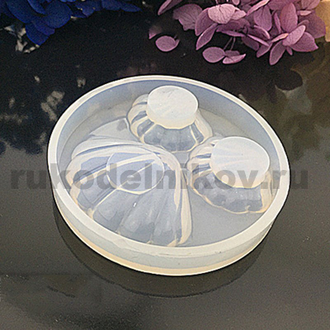 Форма для эпоксидной смолы "Ракушки"