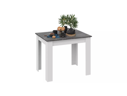 Стол обеденный Промо Тип 1 Белый/Ателье темный