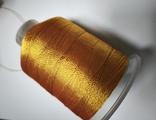 Нитки ЯРКОЕ ЗОЛОТО 0,2 мм
