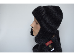 Шапка ушанка Vizio 200 UO черная