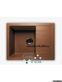 Керамическая мойка для кухни Granfest Гранфест Quadro GF-Q650L