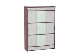 Шкаф-купе Ольга-13 3-дверный, венге/дуб