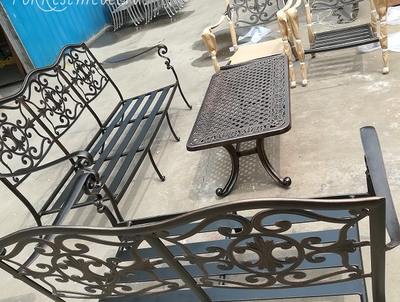 Комплект для отдыха из литого алюминия Venice