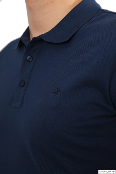 Поло мужское синее LUXOR (р.XXL)