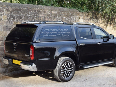 Кунг Alpha GTE/GSR в чёрном цвете кабара код 9291 на Mercedes X-class 2018-2019-2020+ AvengerUral.ru