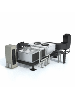 детали Вентиляция на крыше rooftop props