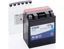 Аккумулятор EXIDE ETX14AHL-BS (12N14-3A; YB12AL-A; YB14L-A)