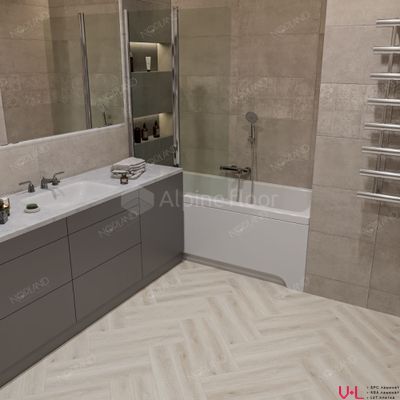 Кварцвиниловая плитка Norland Lagom Parquet LVT Vakker 1034-01 34 класс толщина 2.0 мм с фаской клеевая 2.58 м2