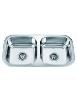 Кухонная мойка Accoona  декор 78х40см