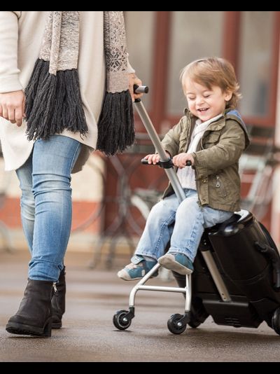 Чемодан-коляска Micro Lazy Luggage