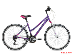 Велосипед STINGER 26" LATINA V, фиолетовый