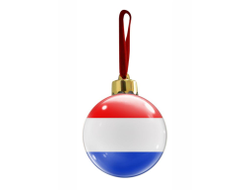 Новогодний ёлочный шар Нидерланды (Голландия)