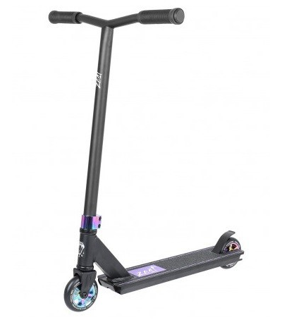 Трюковой самокат VOKUL ZEST черный/нео