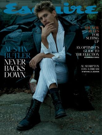 Esquire US Magazine March 2024 Austin Butler Cover Мужские иностранные журналы, Intpressshop