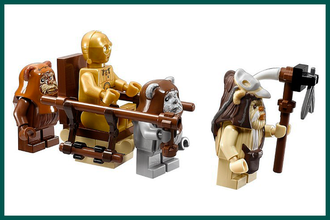 Lego ewok village 10236 top