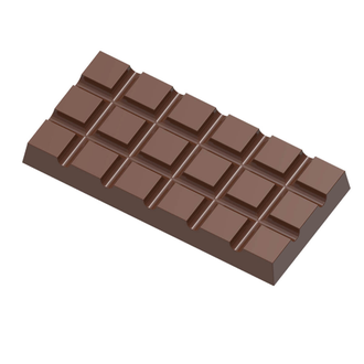 CW1986 Поликарбонатная форма для шоколада Плитка 3 x 6 кубиков Chocolate World, Бельгия