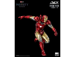 Железный Человек (Iron Man) - Коллекционная фигурка 1/12 SCALE The Infinity Saga DLX Iron Man Mark 6 (3Z05000C0) - Threezero