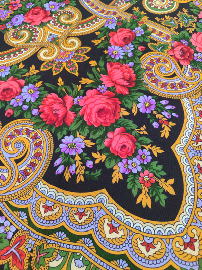 Павловопосадский платок Серенада 11-23