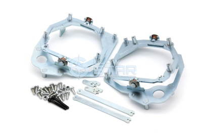 Переходные рамки для адаптивных фар Volvo S80 II/XC70 II (2007-2016) (AFS) под модуль Hella 3R (Комплект, 2шт)