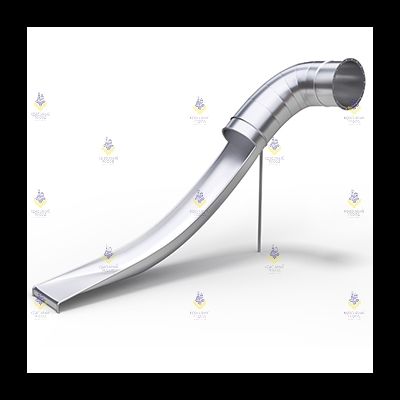 6.2500.02 Горка 2500 желоб с поворотом