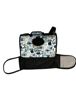 Сумка переноска для собак и кошек мегаполисы